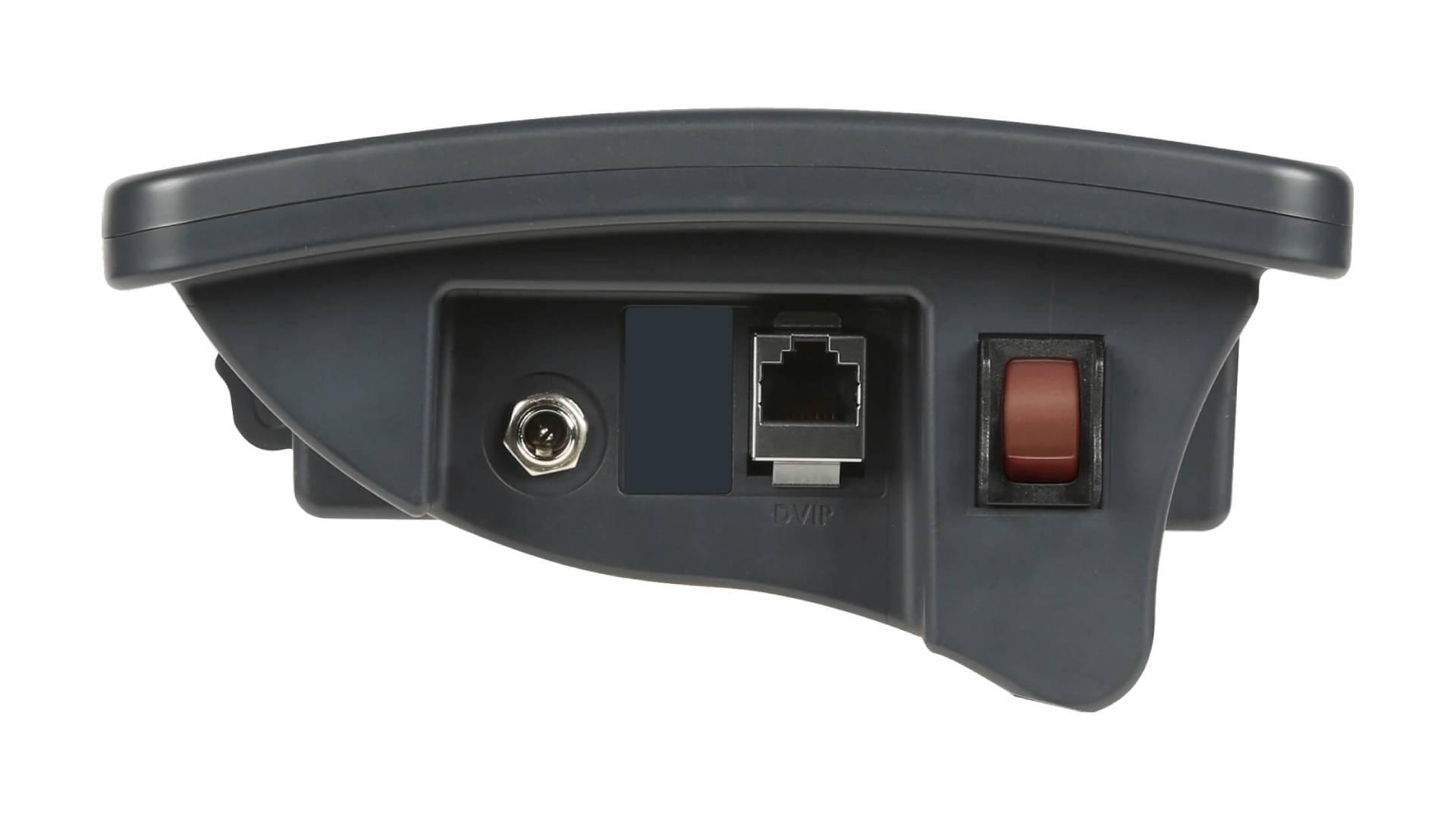 RS-232 and USB 2.0 ports on the rear of the Datavideo TPC-700P