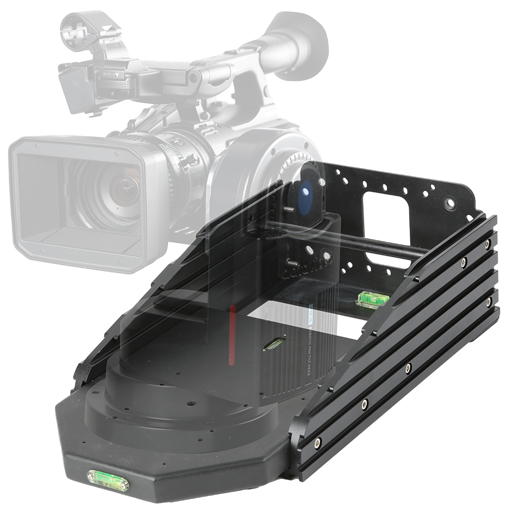 Datavideo WM-11 mounted with a PTR head and camera