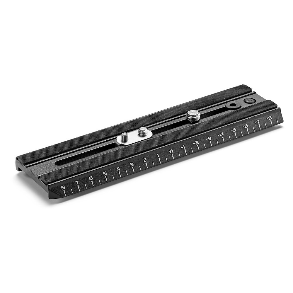 Manfrotto 504PLONGRL 180 mm video plate with metric ruler