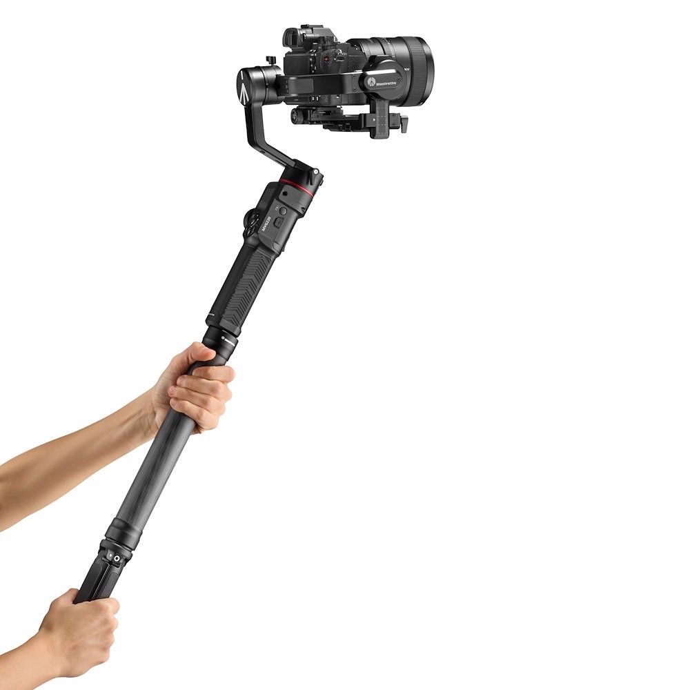 Manfrotto MVGEXT in a standard gimbal grip
