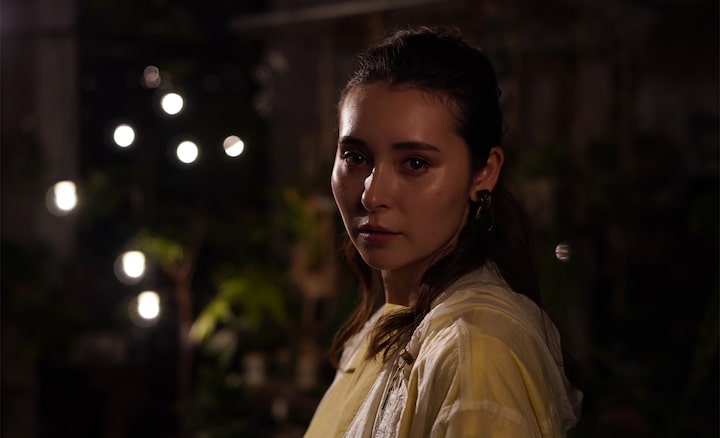 Vzorová snímka nasnímaná v tmavom prostredí