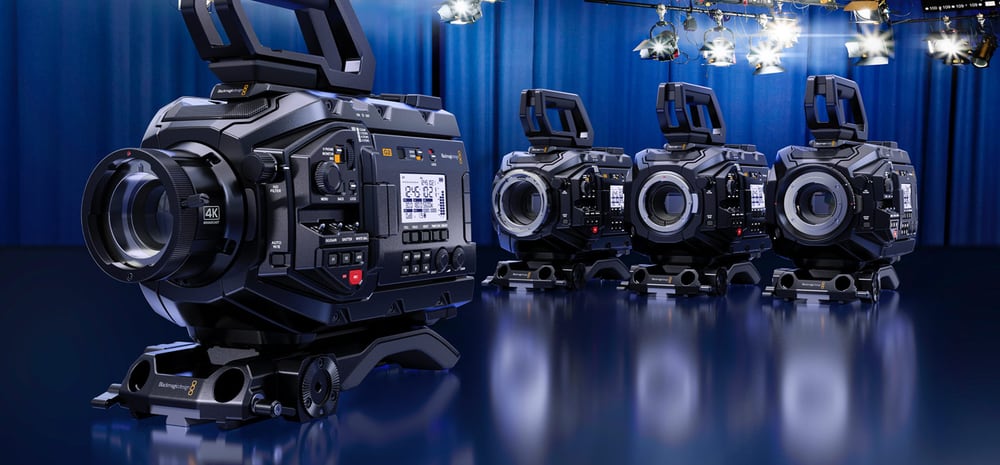 Blackmagic URSA Broadcast G2 – B4, EF, PL or F mount