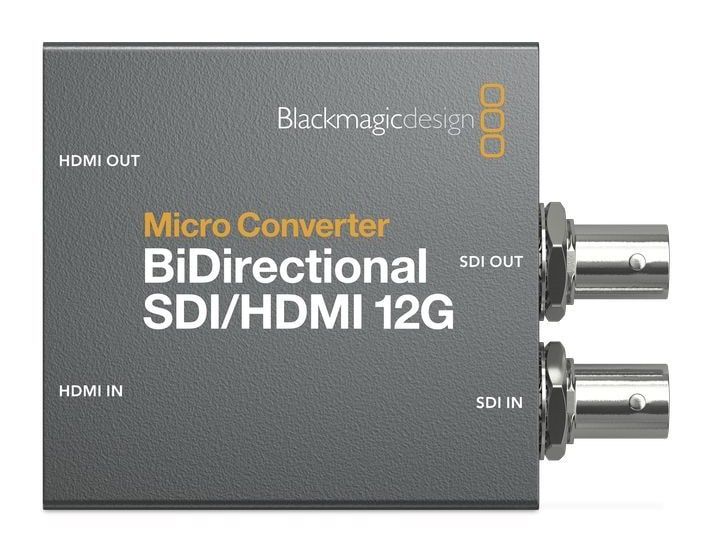 Micro Converter BiDirectional SDI/HDMI 12G – Setup in Blackmagic Converters Setup