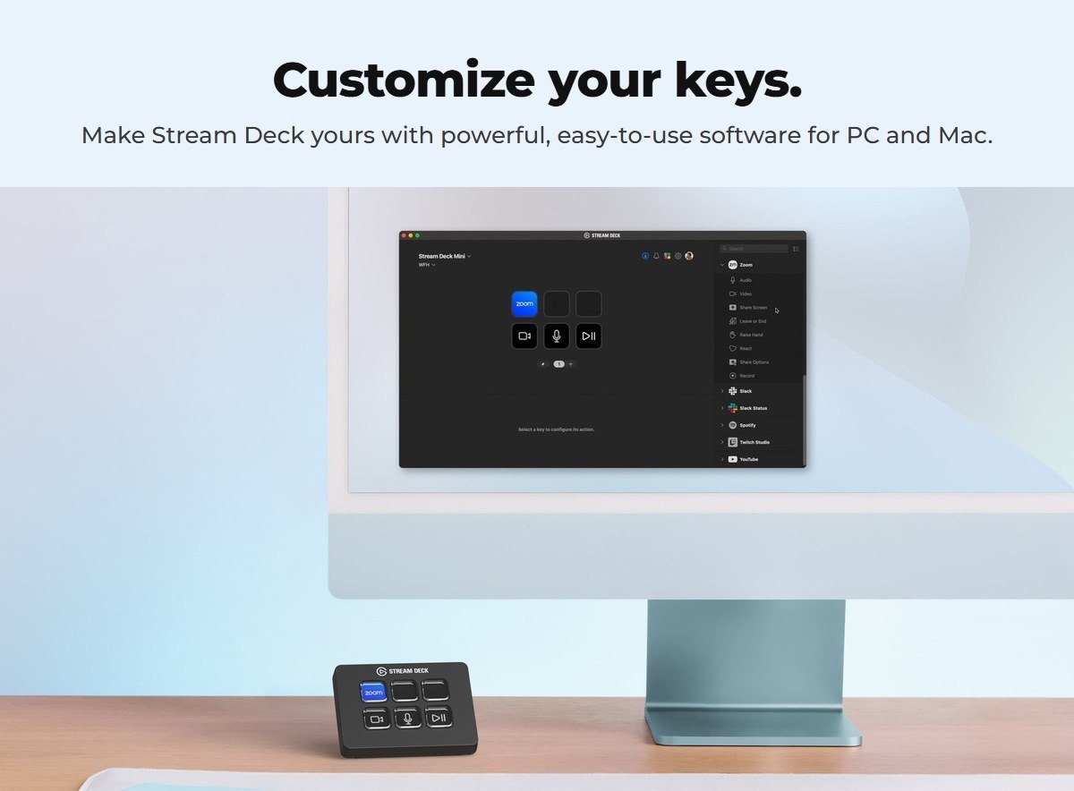 Stream Deck software