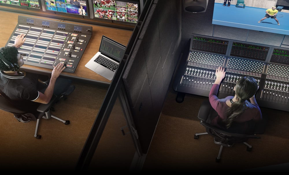 ATEM 1 M/E Constellation HD – Fairlight audio mixer