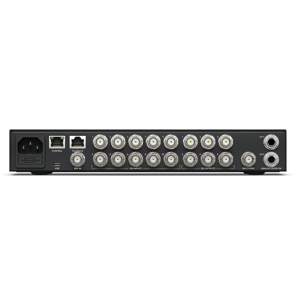 ATEM 1 M/E Constellation HD – rear connections