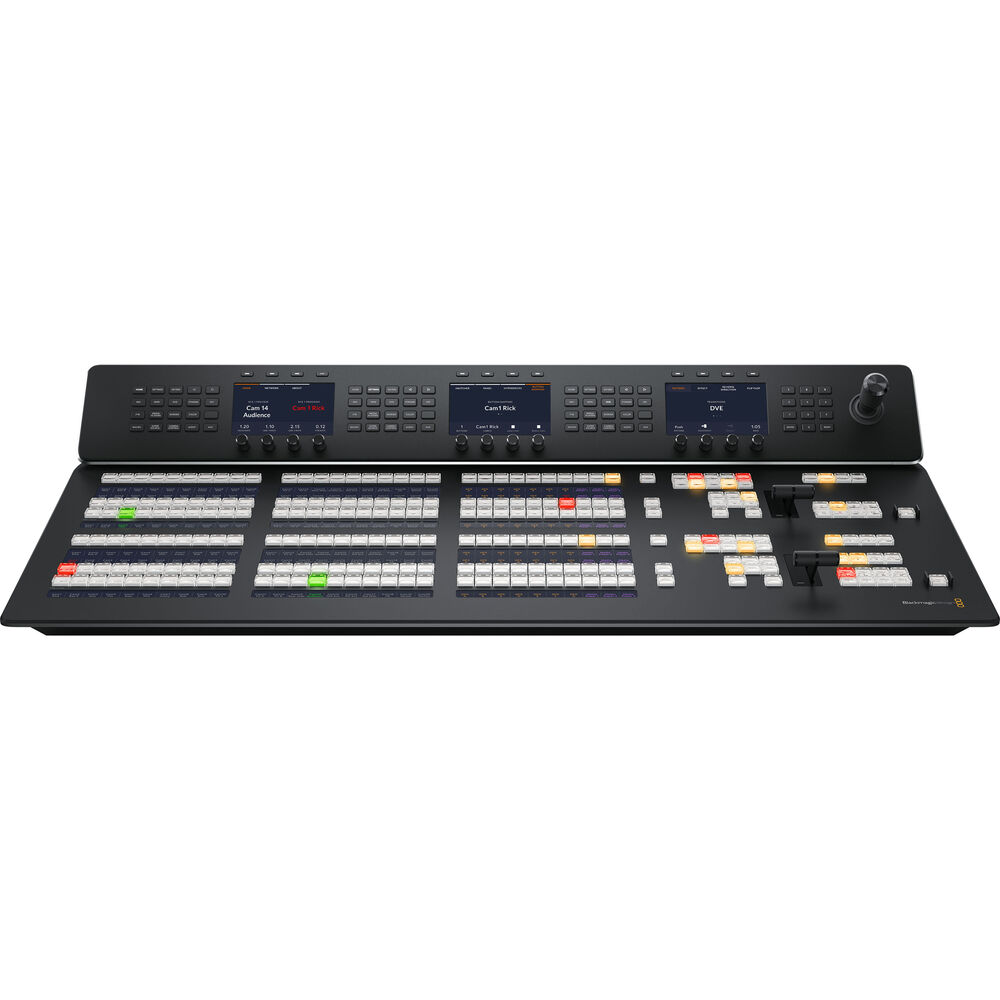 ATEM 2 M/E Advanced Panel 30 – detail ovládacích prvků