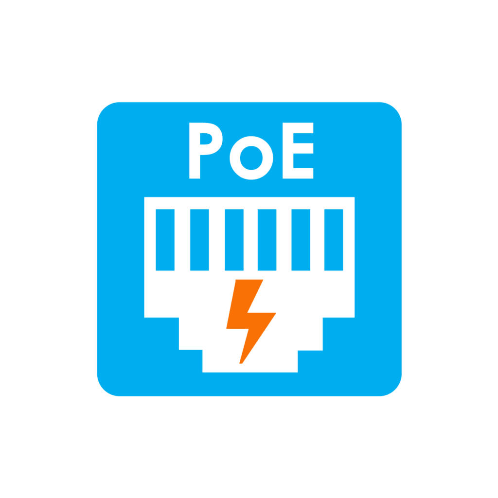 PoE power over Ethernet symbol