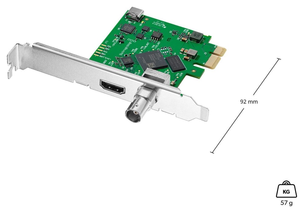 DeckLink Mini Monitor HD – Low profile, two brackets