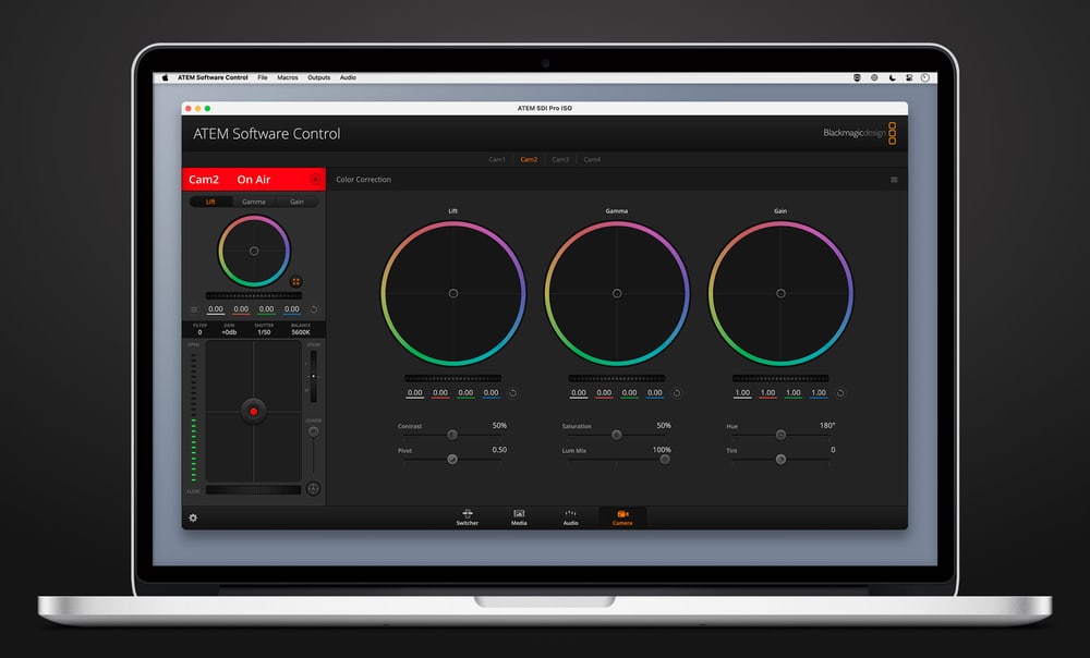 ATEM SDI Pro ISO – Camera control over SDI