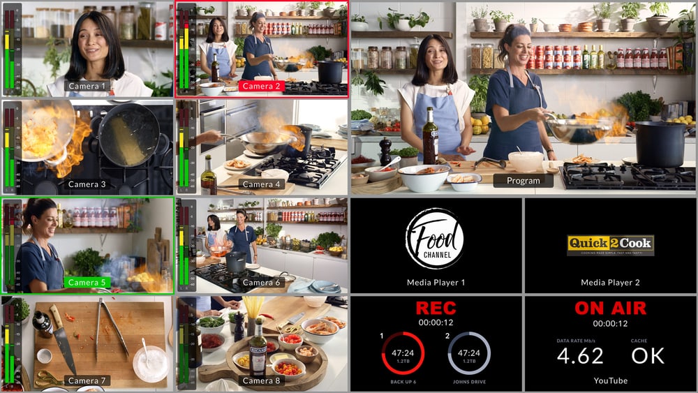 ATEM SDI Extreme ISO – Multiview with up to 16 views