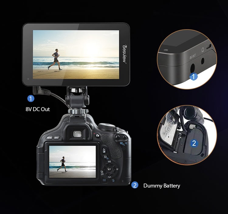 Desview U6 – 8V DC Power for Your Camera