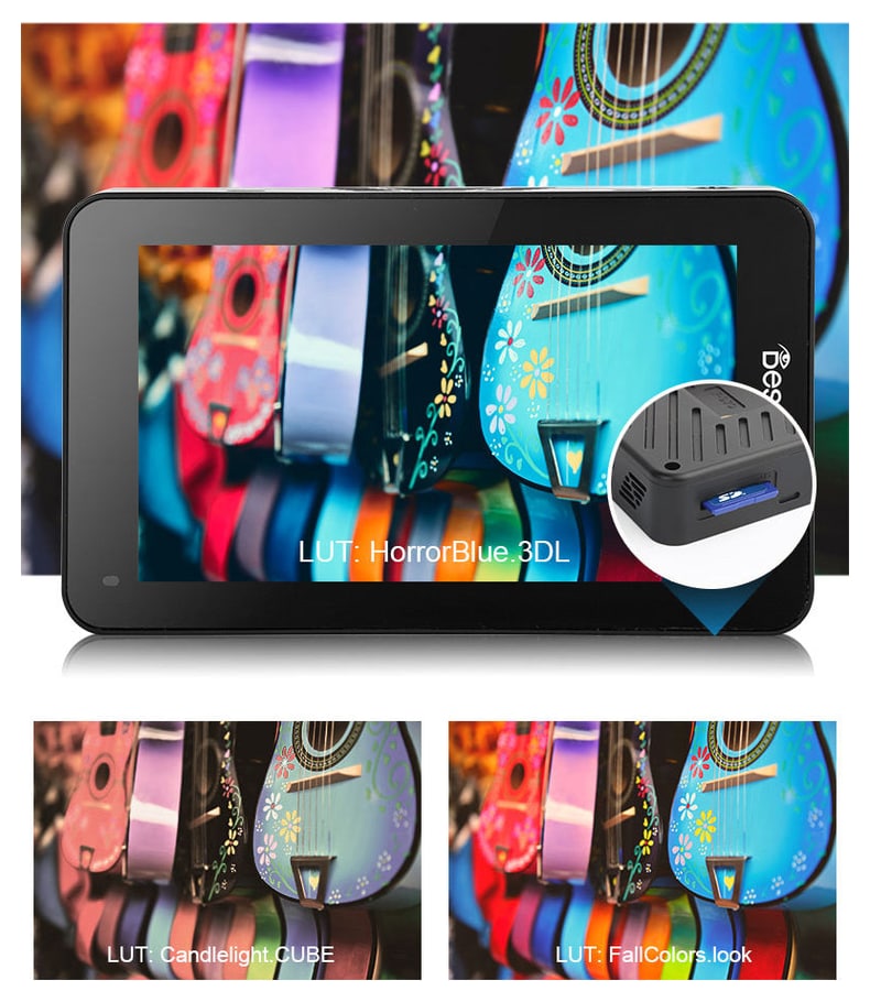 Custom 3D LUTs and HDR