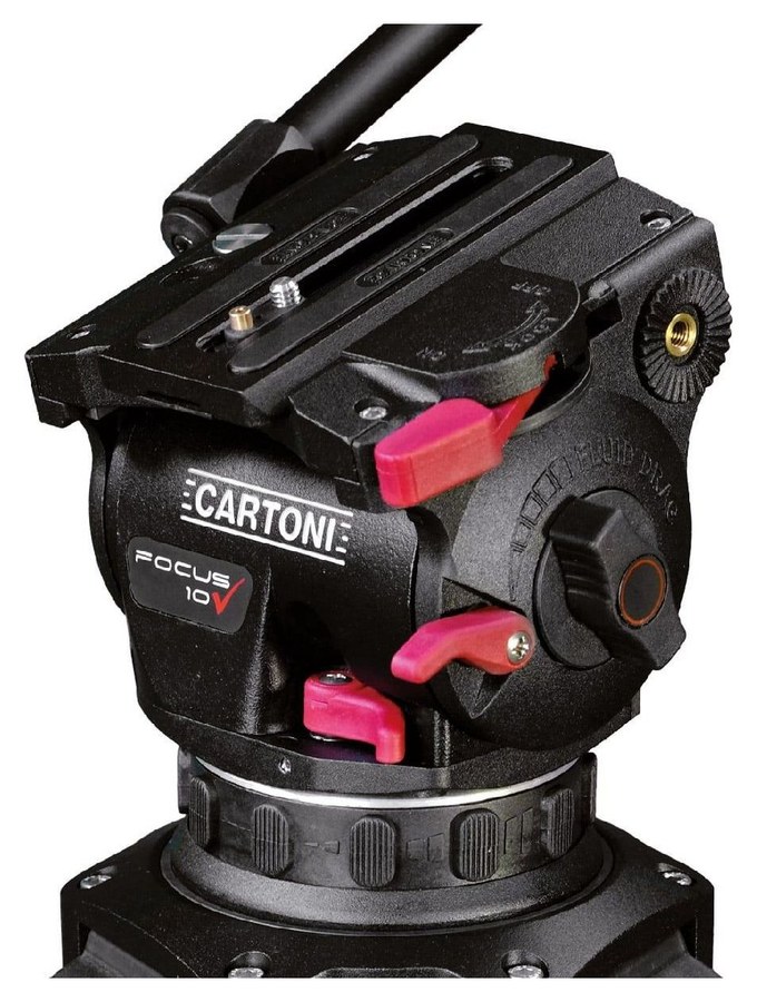 Cartoni Focus 10 Stabilo Carbon System – Control levers