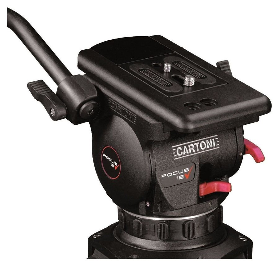 Cartoni Focus 12 SDS Carbon System – Focus 12 fluid head