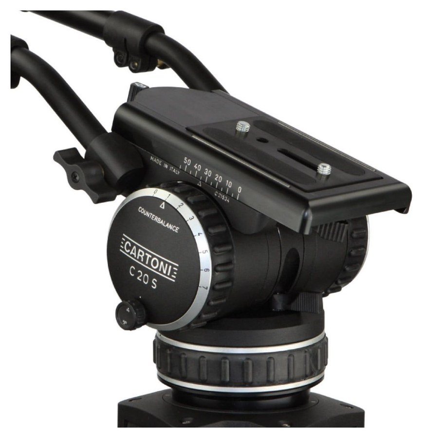 Cartoni C20S EFP CF System GS – C20S fluid head