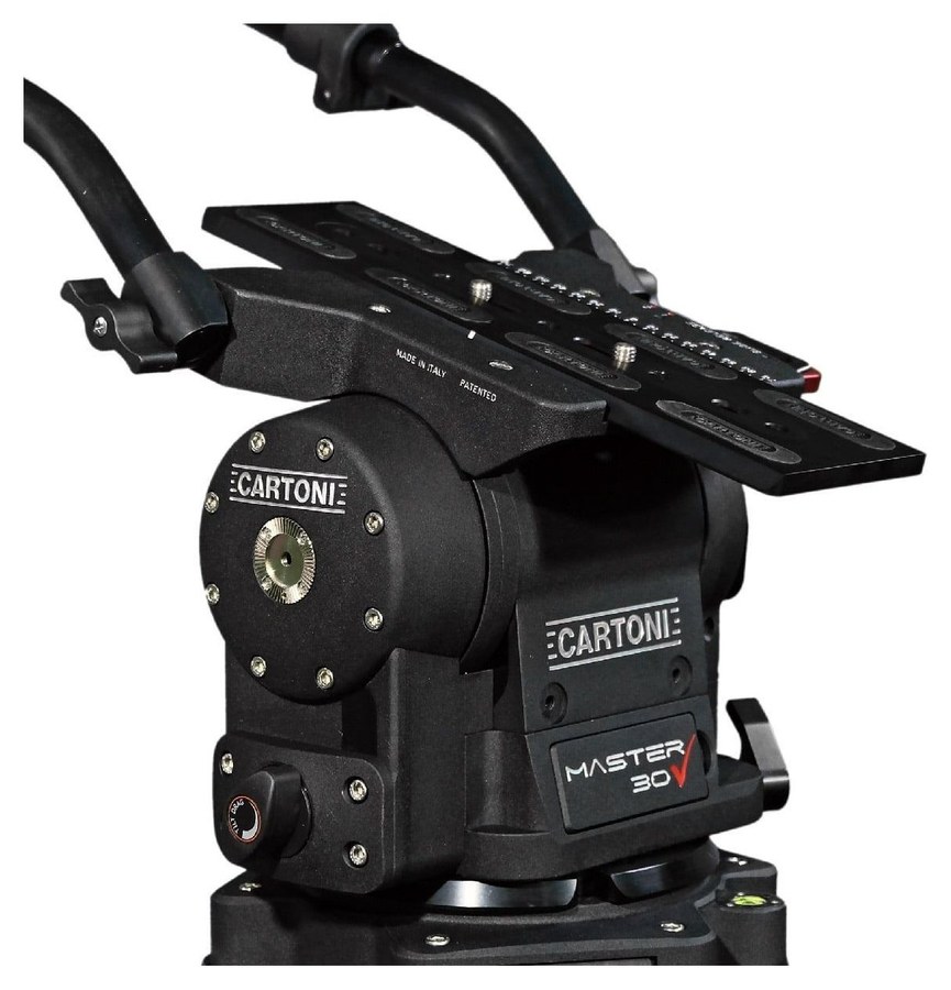 Cartoni Master 30 Studio 2-St ALU System – Master 30 fluid head