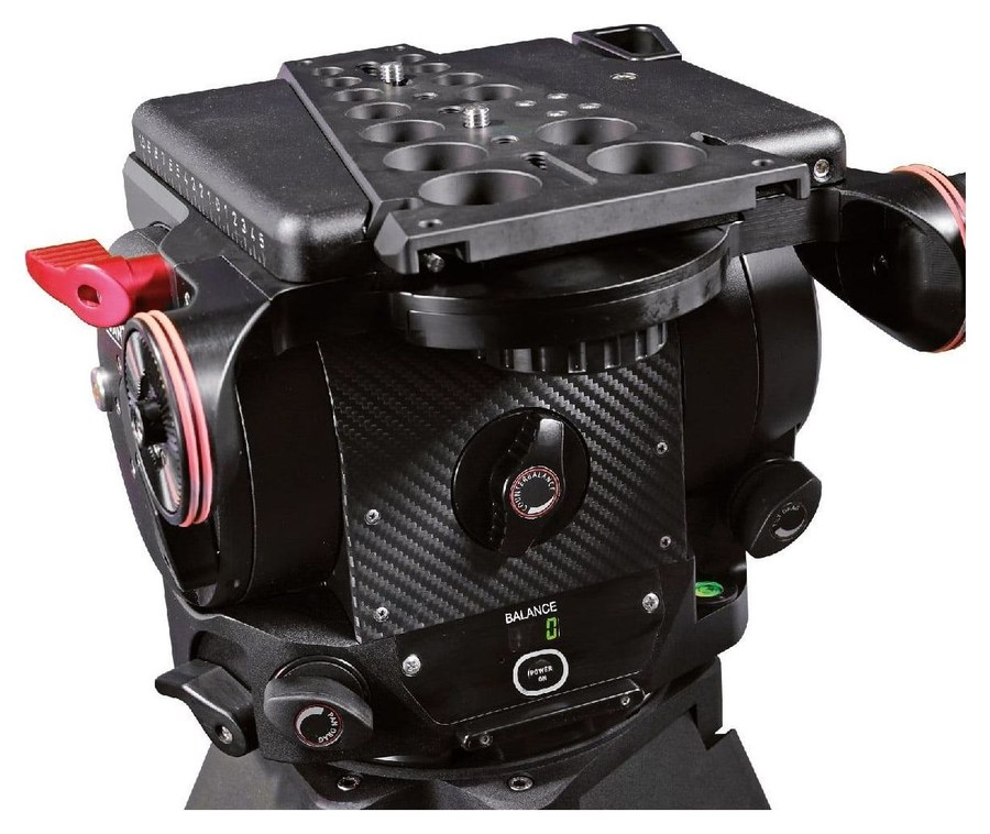 Cartoni Master 65 – Digital readouts and level
