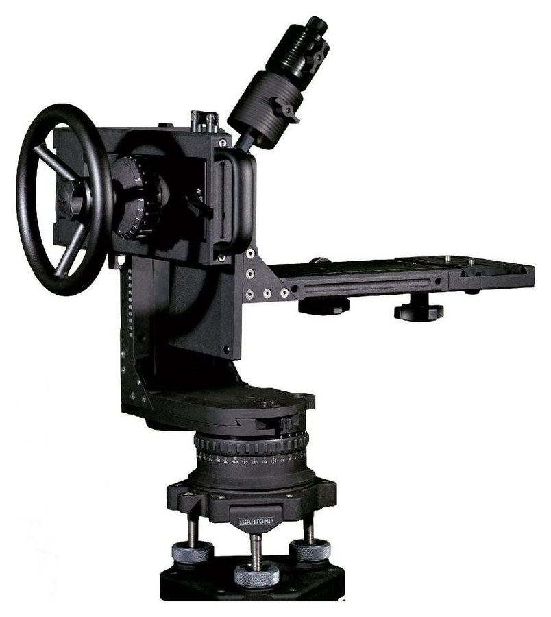 Cartoni Lambda 50 Third Axis – Third axis on the Lambda 50