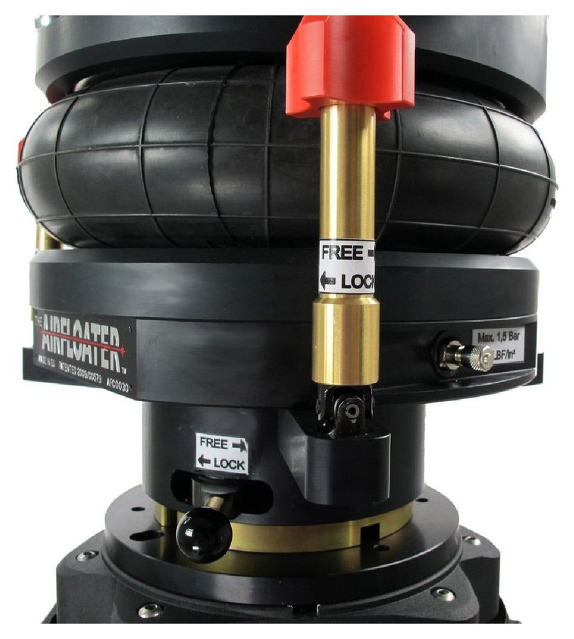 Cartoni Airfloater – Air bellows and lock