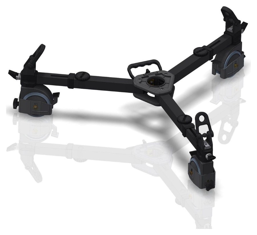 Cartoni D834/A Standard Extendable Dolly – Extendable legs