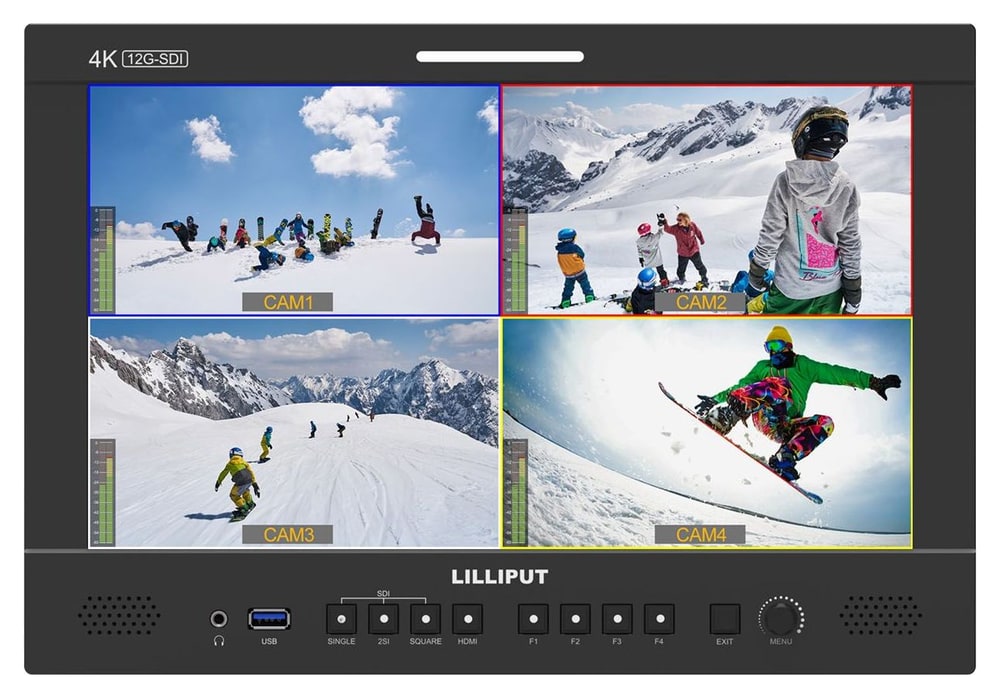 Lilliput Q13 – Scopes for camera and edit suite