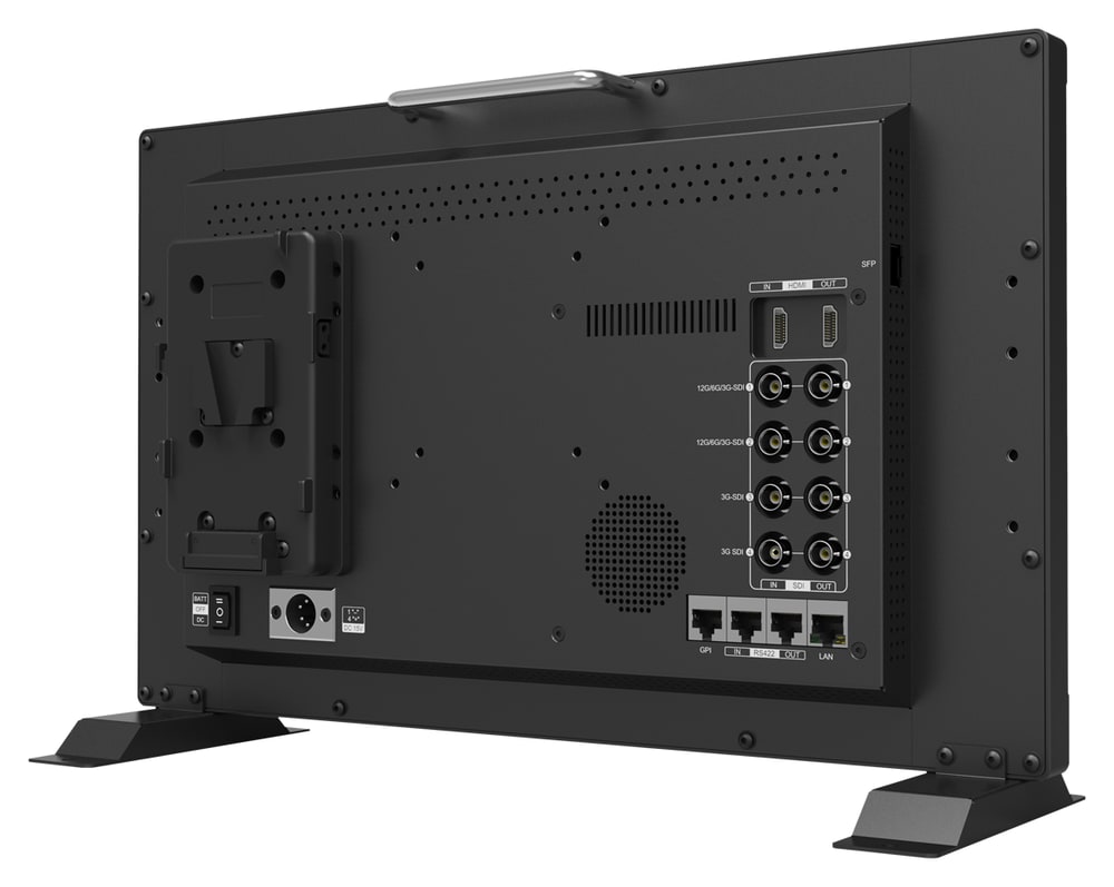 Lilliput Q17 – Connectors and remote control