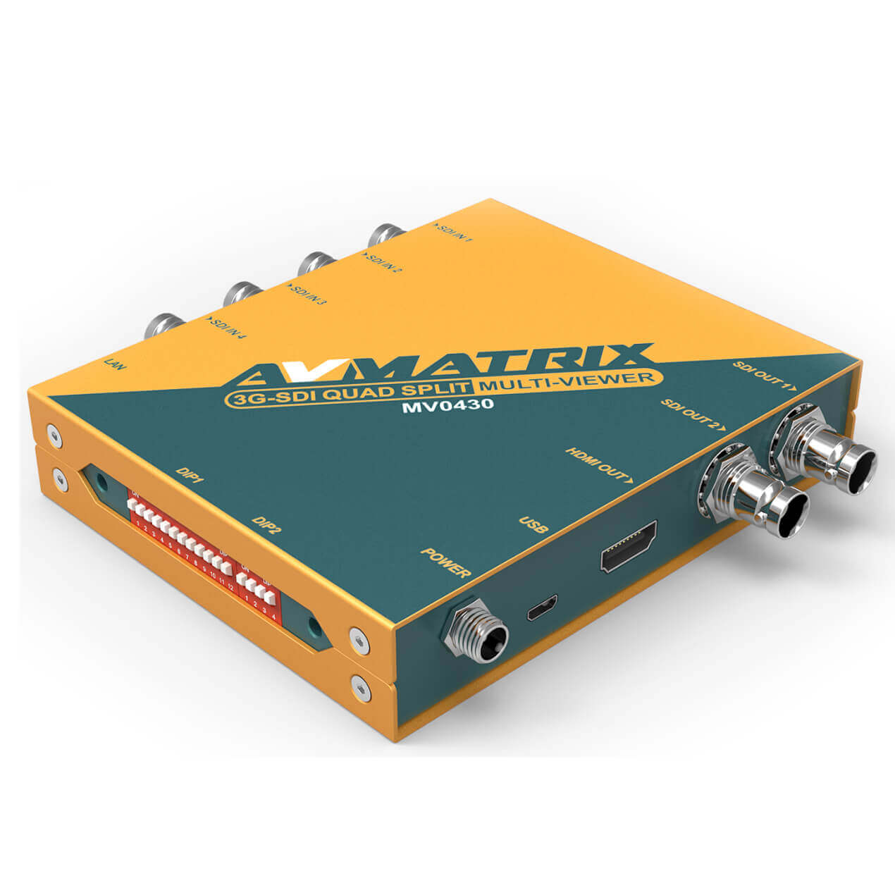 AVMATRIX MV0430 rear connector panel