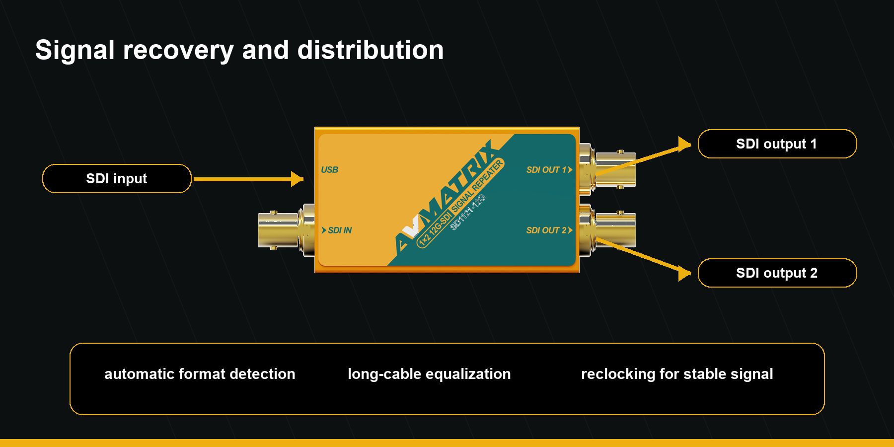 AVMATRIX SD1121-12G