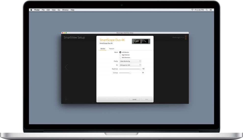 SmartScope Duo 4K – Setup from a single computer
