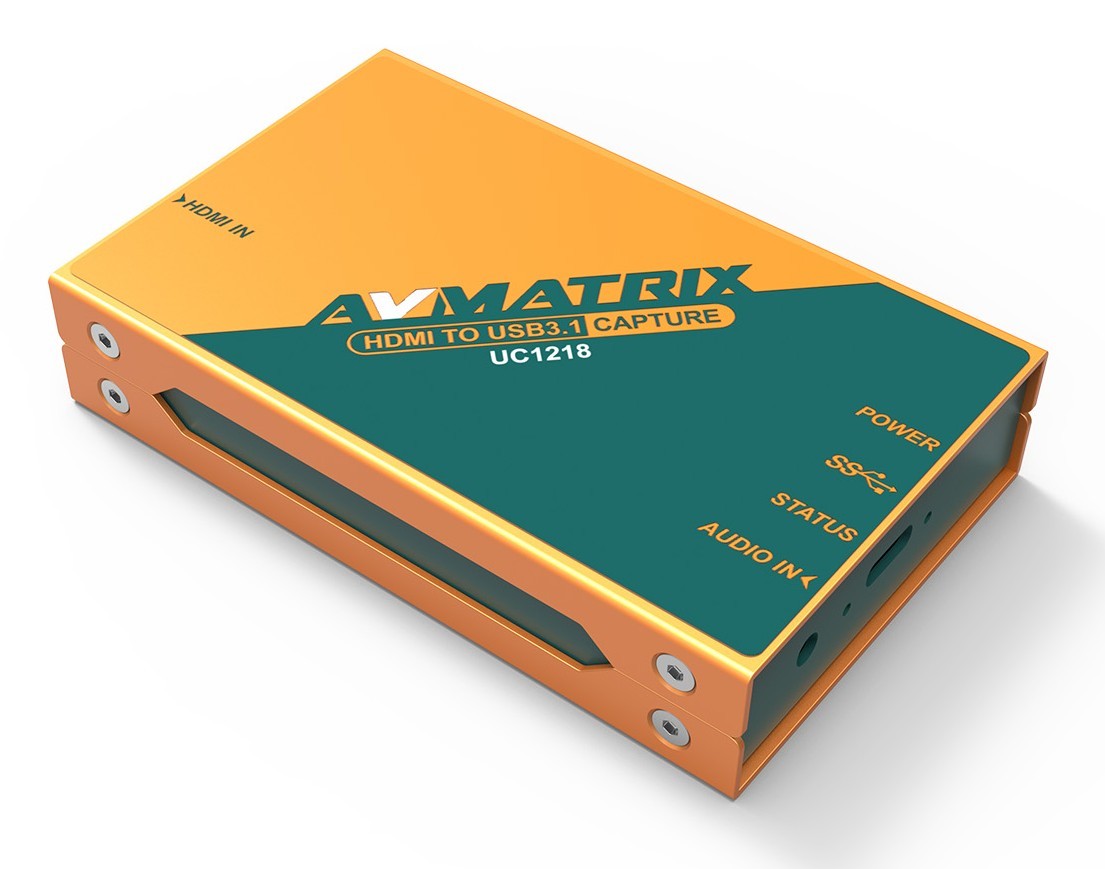 AVMATRIX UC1218 – Angled view