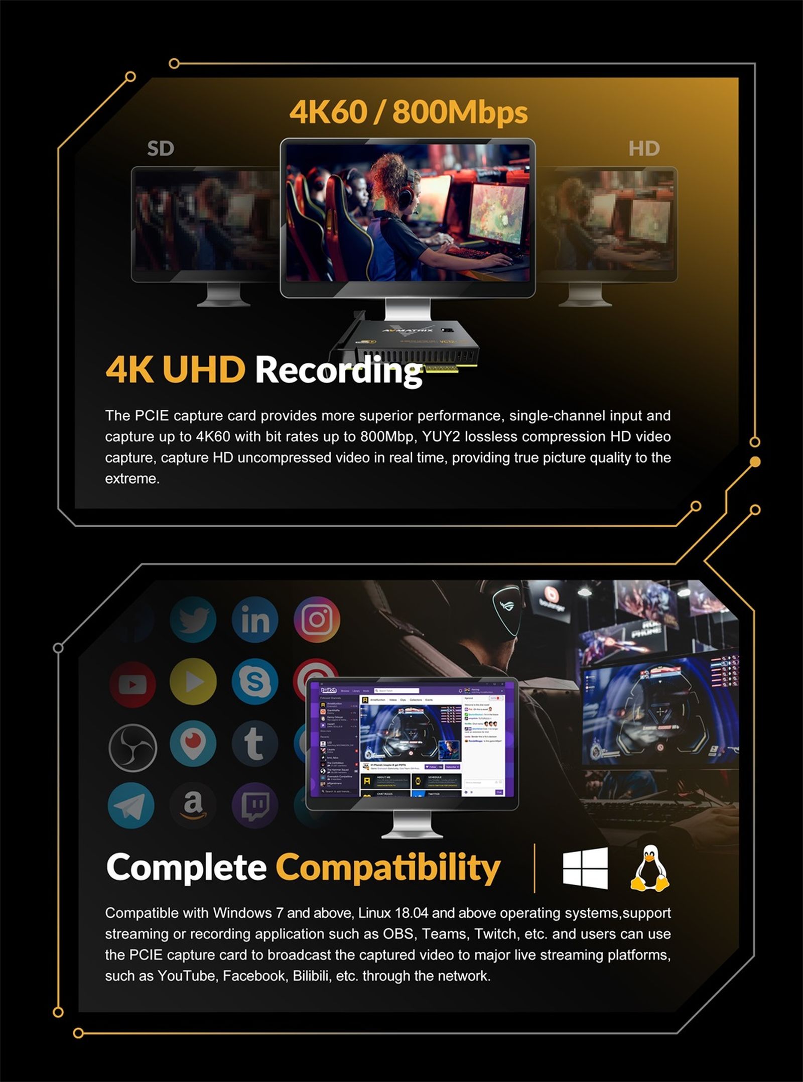 AVMATRIX VC12-4K – infographic