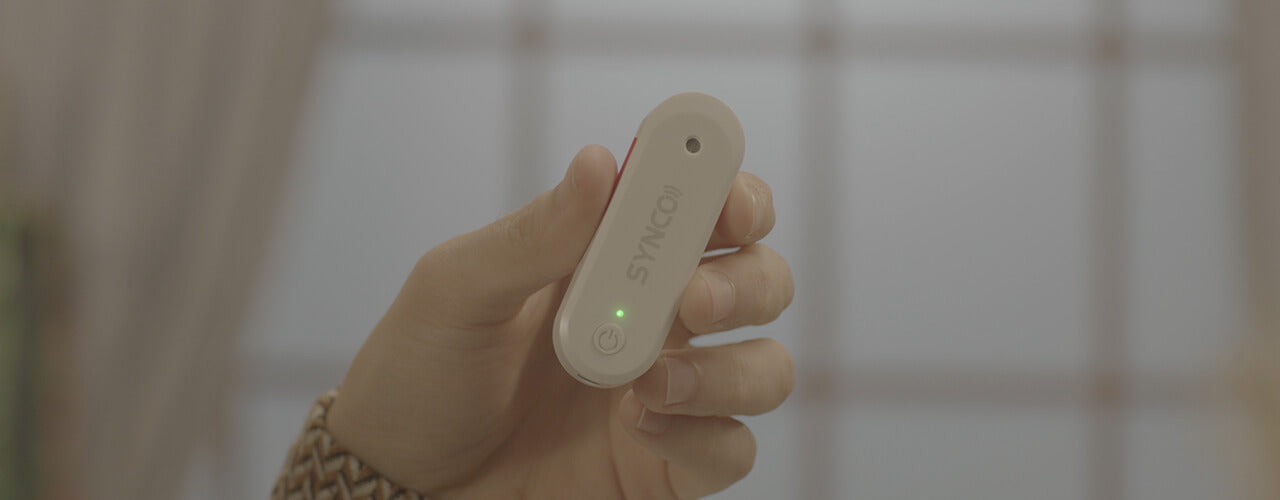 SYNCO G3 is the best wireless microphone for recording lectures because it is very small and light to clip on shirts and will not draw back your performance. 