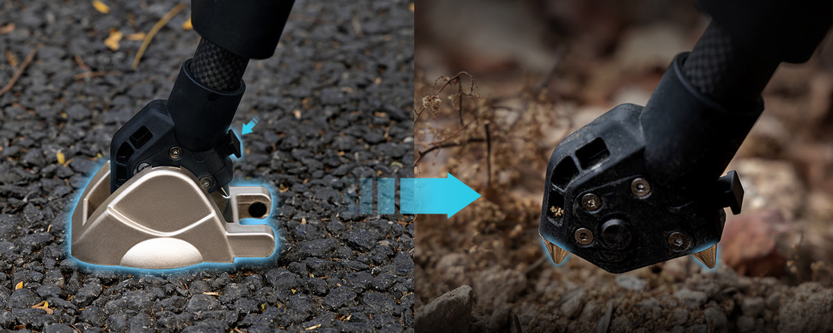All-Terrain Compatible Tripod Feet