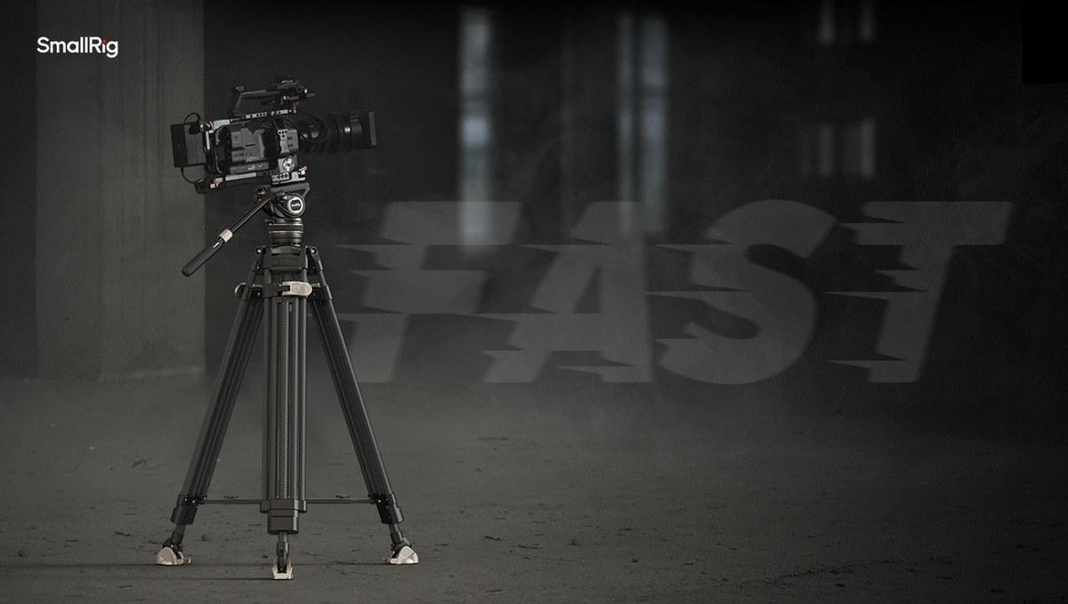 FreeBlazer Heavy-Duty Carbon Fiber Tripod Kit AD-100