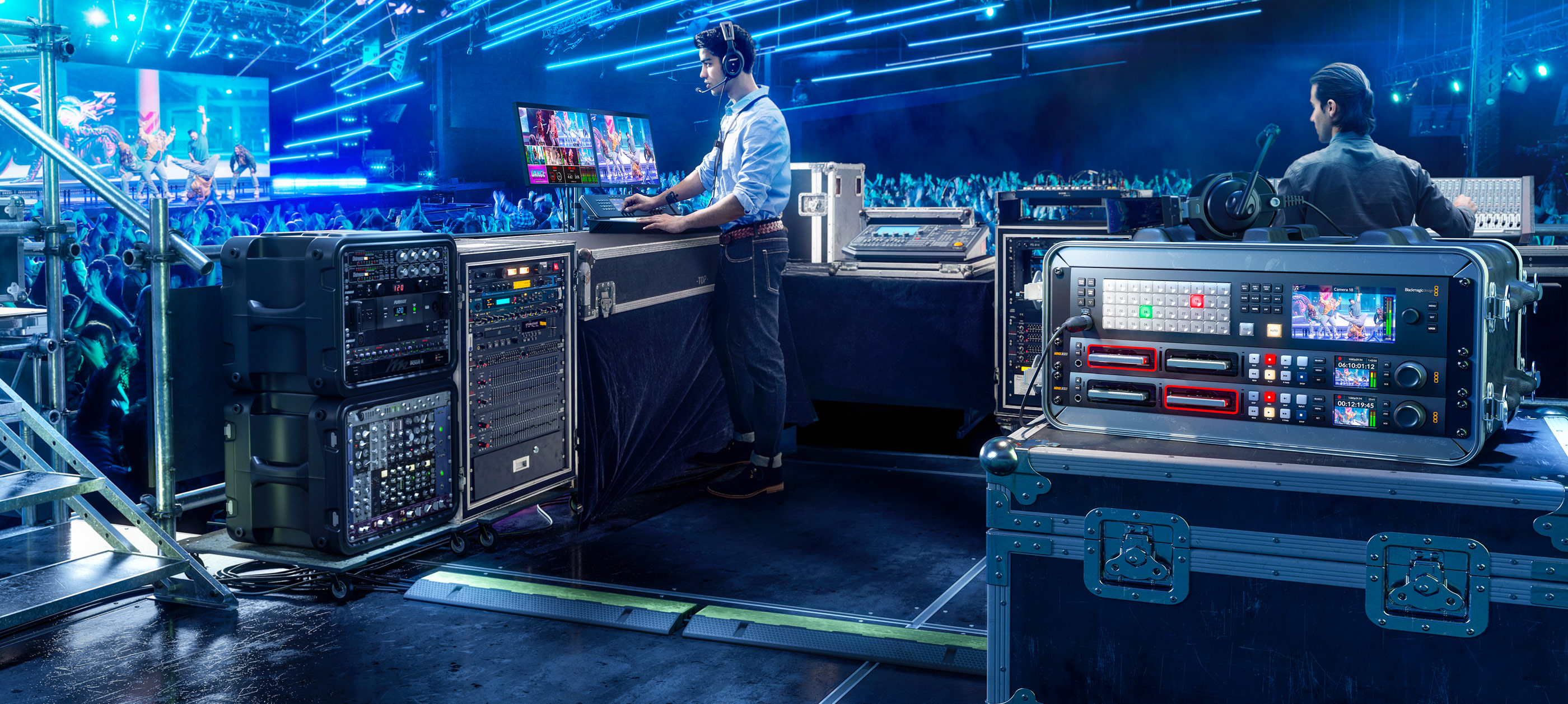 Live production with ATEM Constellation