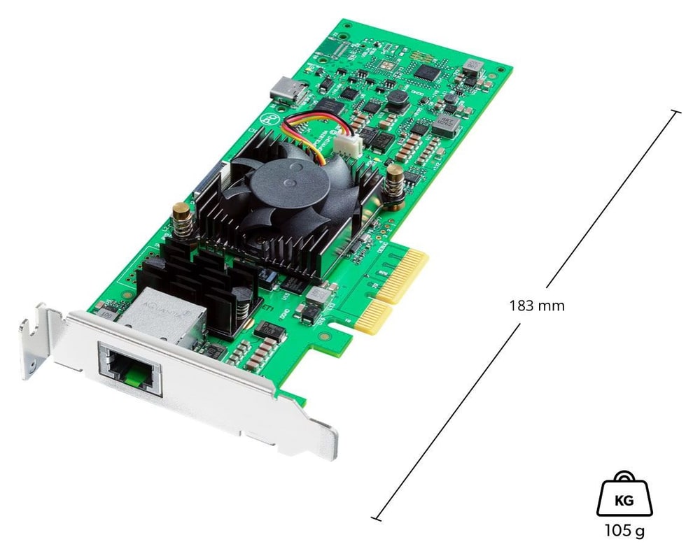 DeckLink IP HD – Low profile and dimensions