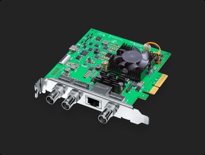 DeckLink IP/SDI HD – Two bidirectional 3G-SDI connectors
