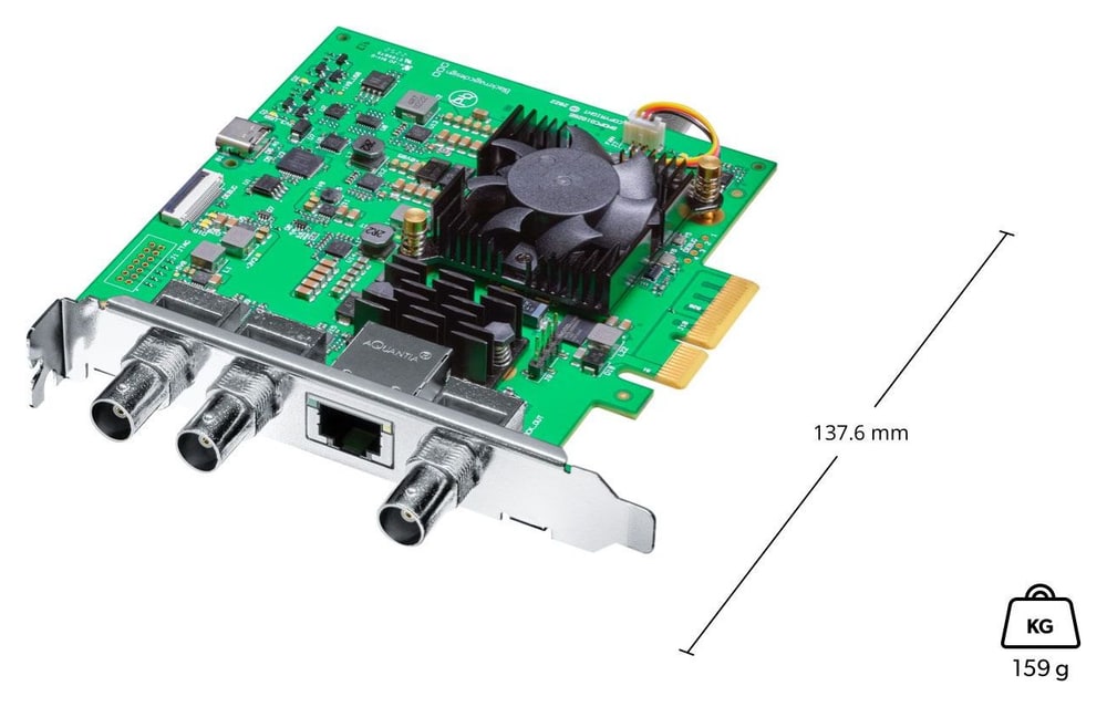 DeckLink IP/SDI HD – Dimensions and installation
