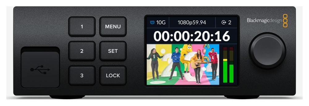 Blackmagic 2110 IP Converter 3x3G – Routing and diagnostics right at the rack