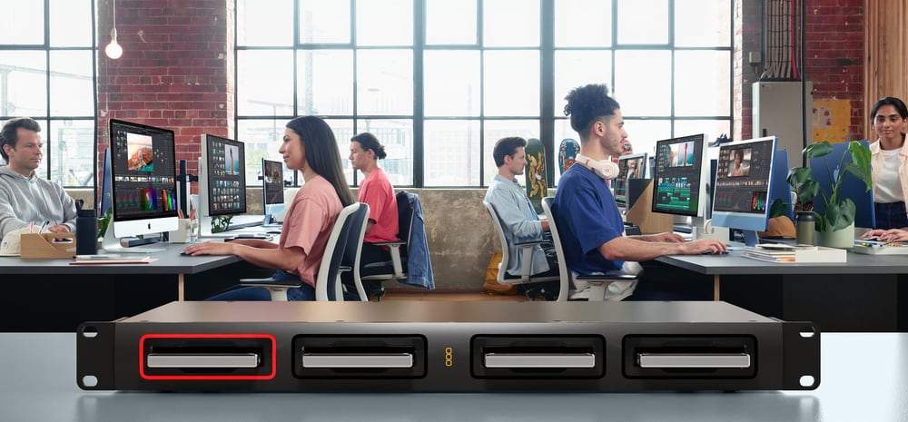 Blackmagic Design Cloud Dock 4 – Compact rack design