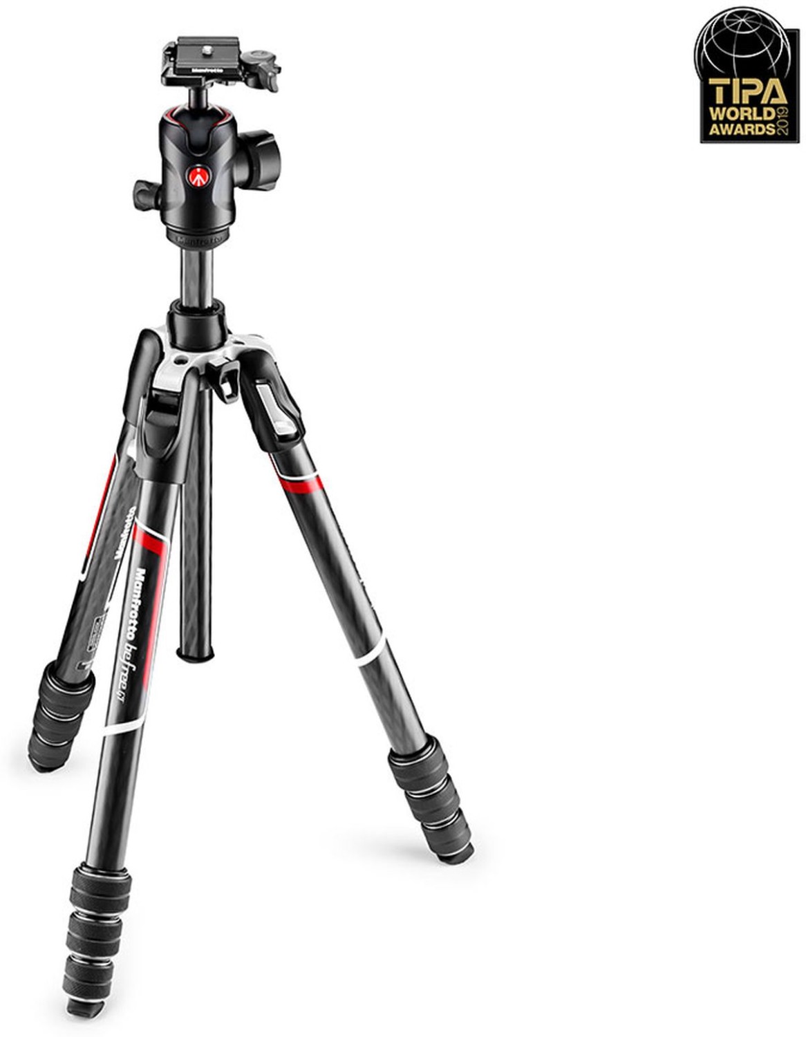 Manfrotto Befree GT PRO Carbon Tripod with 496 Ball Head