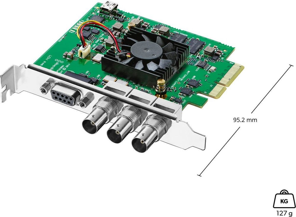DeckLink SDI 4K – Dimensions and installation