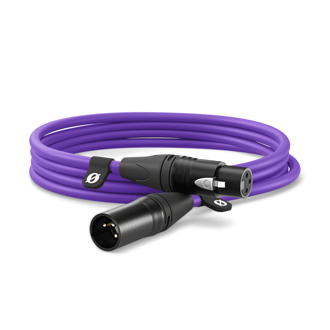 RØDE XLR-3 purple