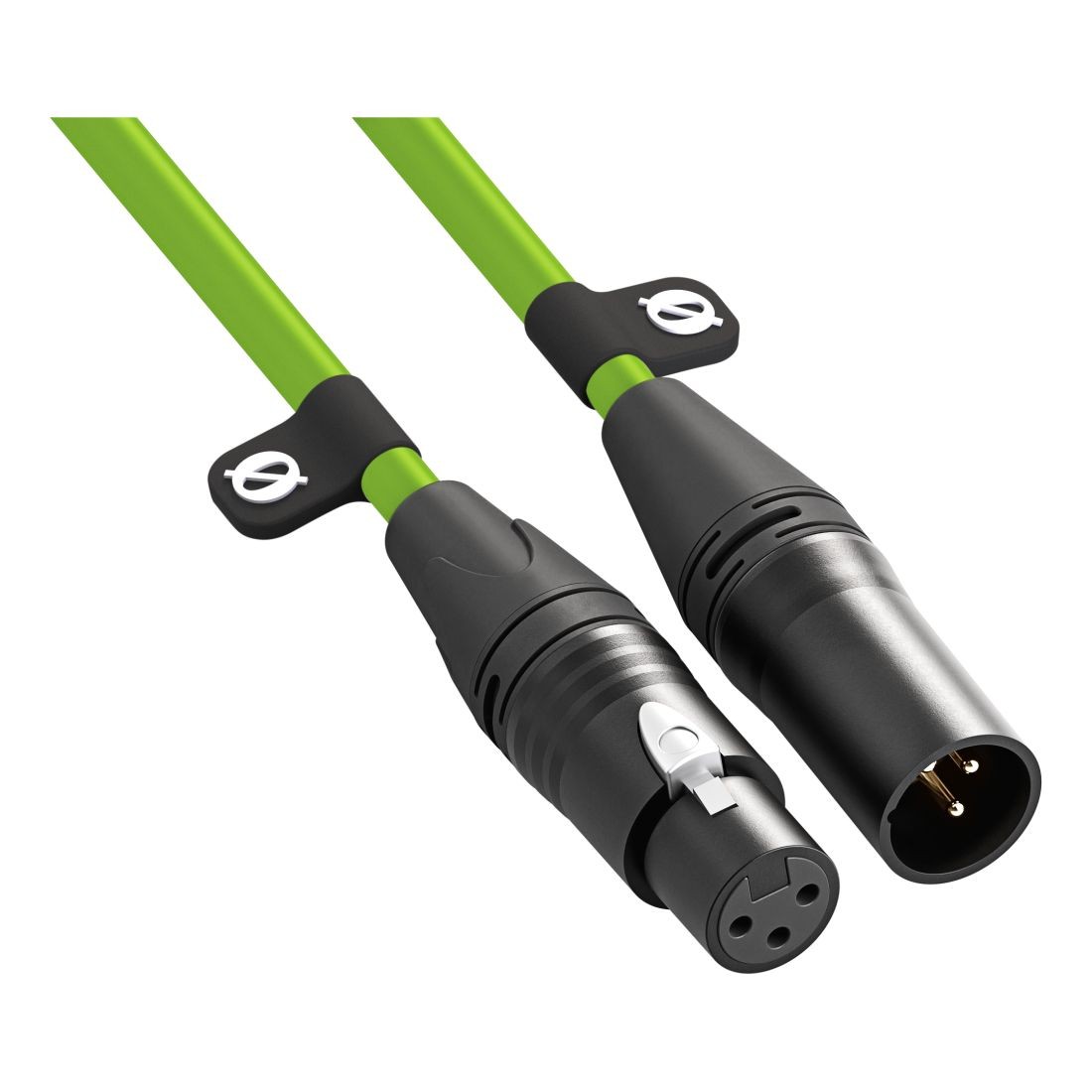 RØDE XLR Cable 3m (Green) – Professional construction