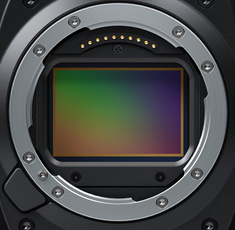 Blackmagic Cinema Camera 6K – Full frame sensor with optical low pass filter