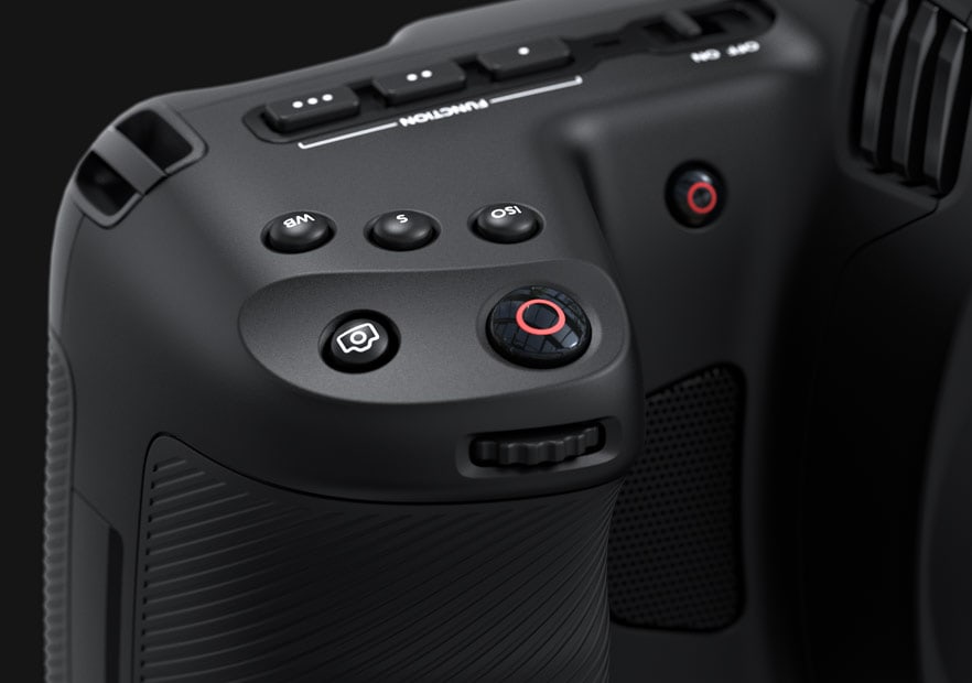 Blackmagic Cinema Camera 6K – Controls at your fingertips