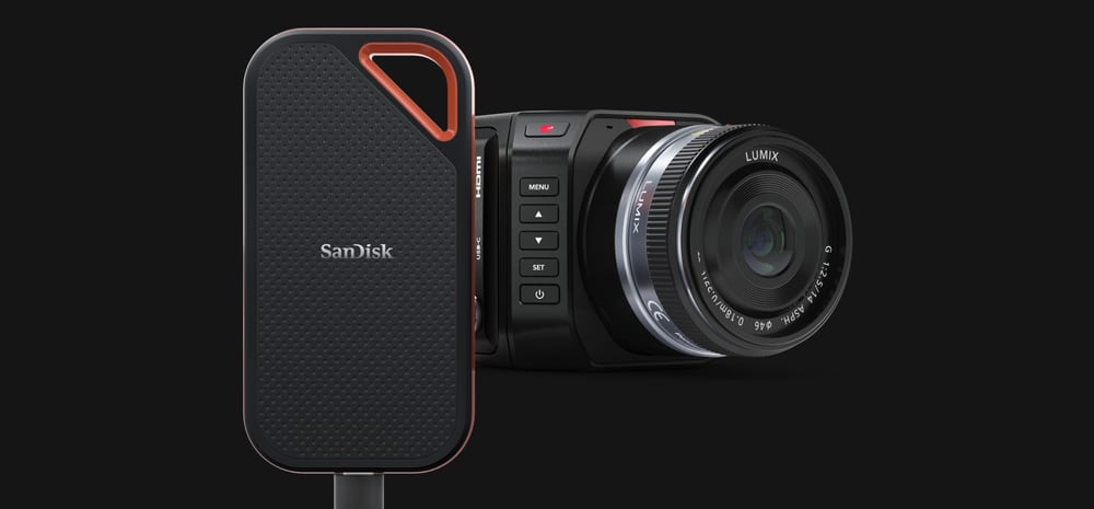 Blackmagic Design Micro Studio Camera 4K G2 – Blackmagic RAW recording to a USB-C disk