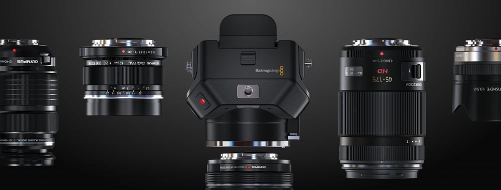 Blackmagic Design Micro Studio Camera 4K G2 – MFT lenses and a sensitive sensor