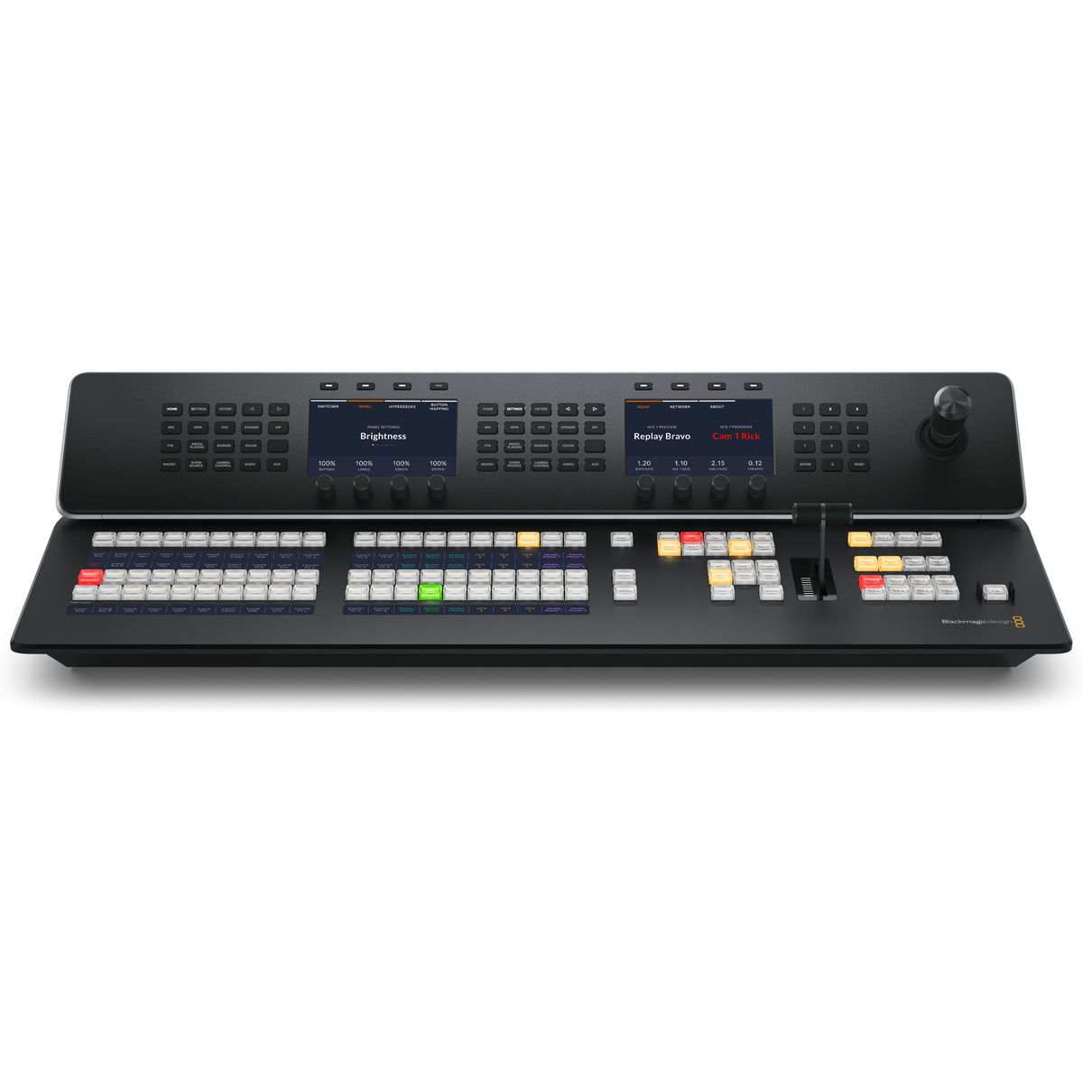 Front view of ATEM 1 M/E Advanced Panel 20